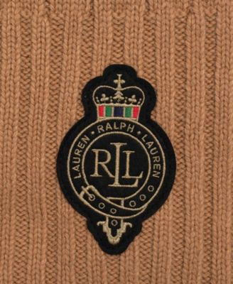 Cable Crest Patch Scarf