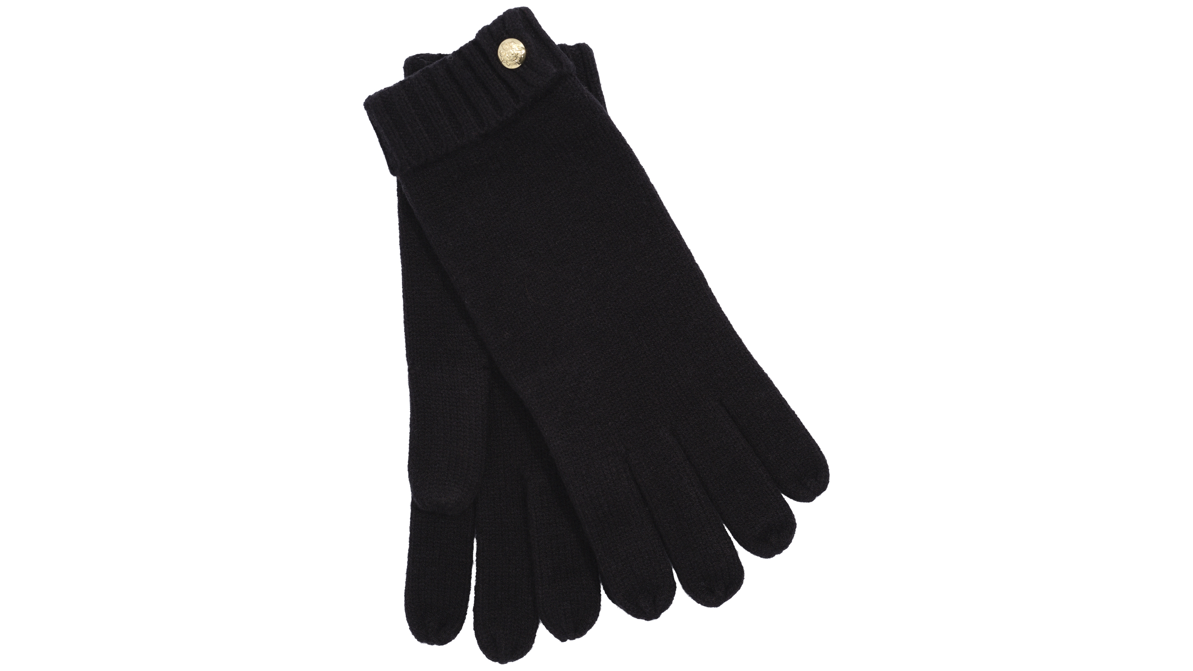 Lauren Ralph Crest Knit Gloves