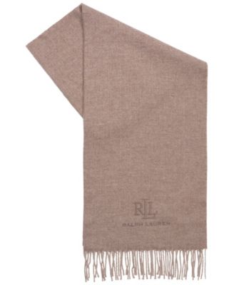 Wool Cashmere Signature Woven Scarf