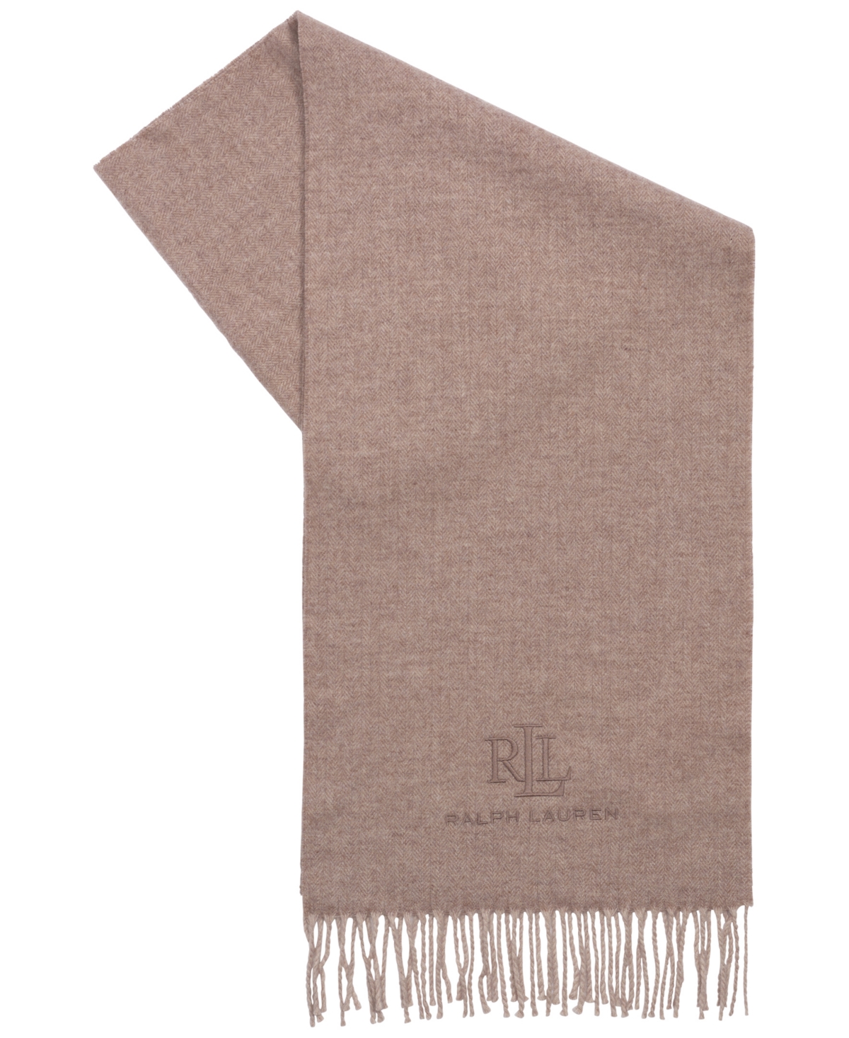 Lauren Ralph Wool Cashmere Signature Woven