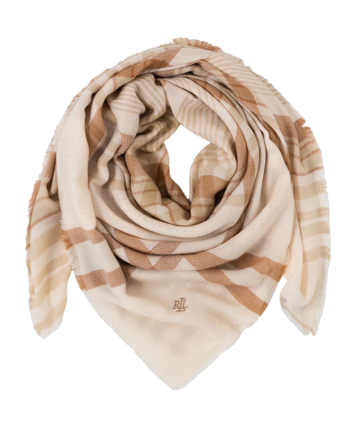 Lauren Ralph Lauren Light Weight Woven Square Scarf
