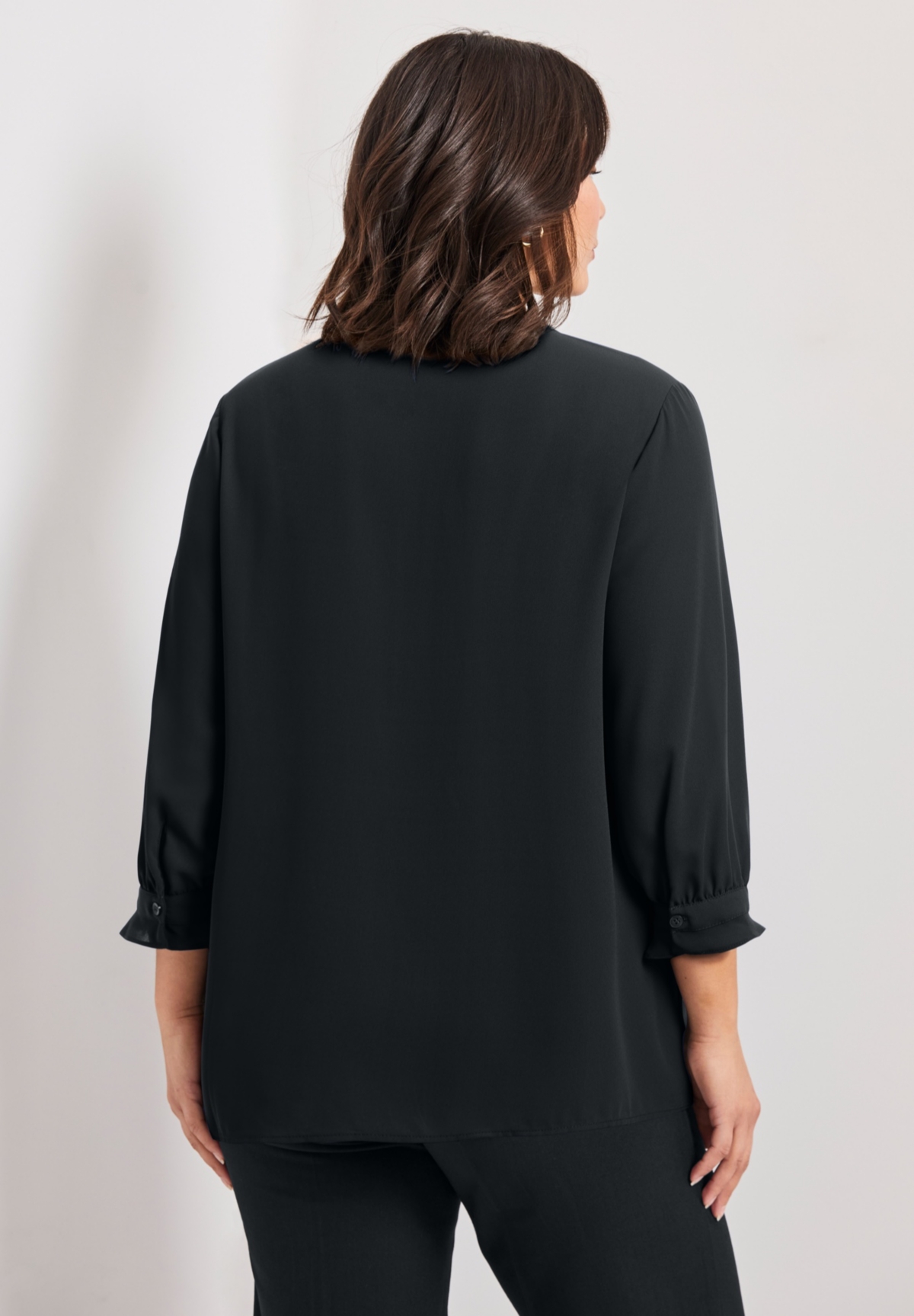 Avenue Women's Pintuck Popover Top