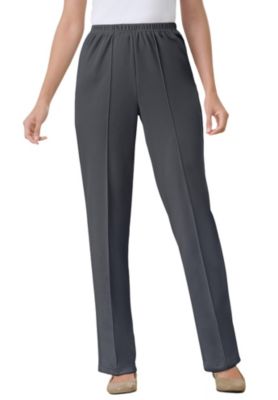 Women's Within Knit Hassle-Free Pull-On Elastic-Waist Pants