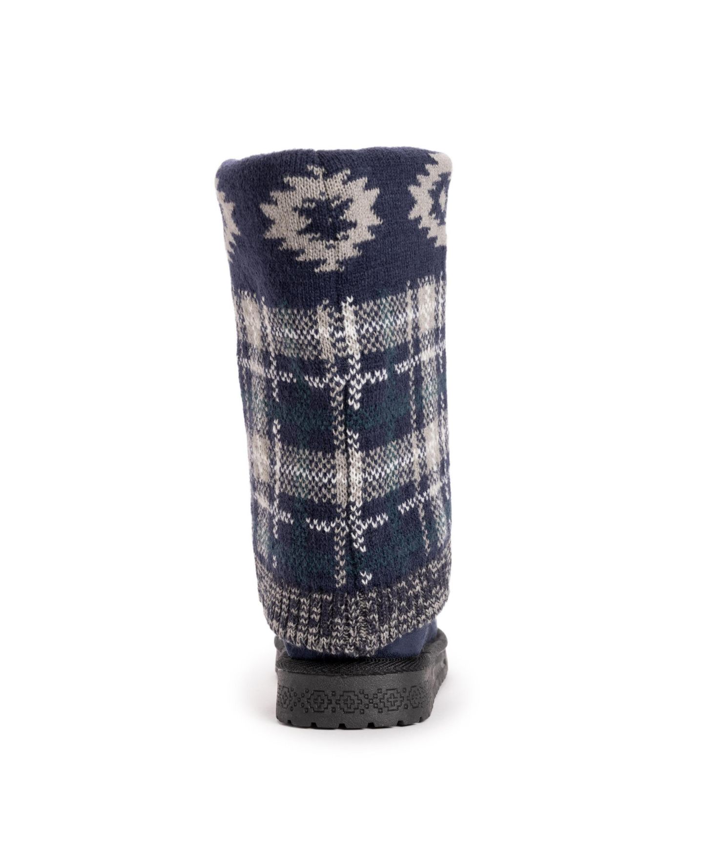 Мужские тапочки MUK LUKS John Slippers, цвет: Красный / Чёрный — фото 8