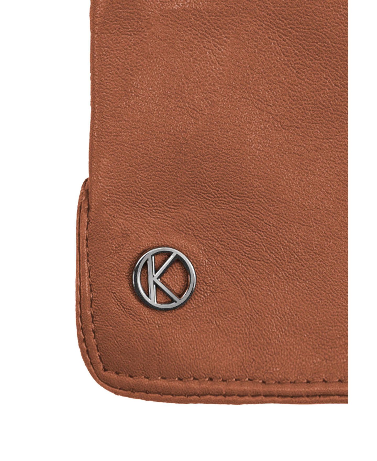 Женские перчатки KESSLER Premium lambskin leather glove "Carla", цвет: Средний коричневый — фото 6