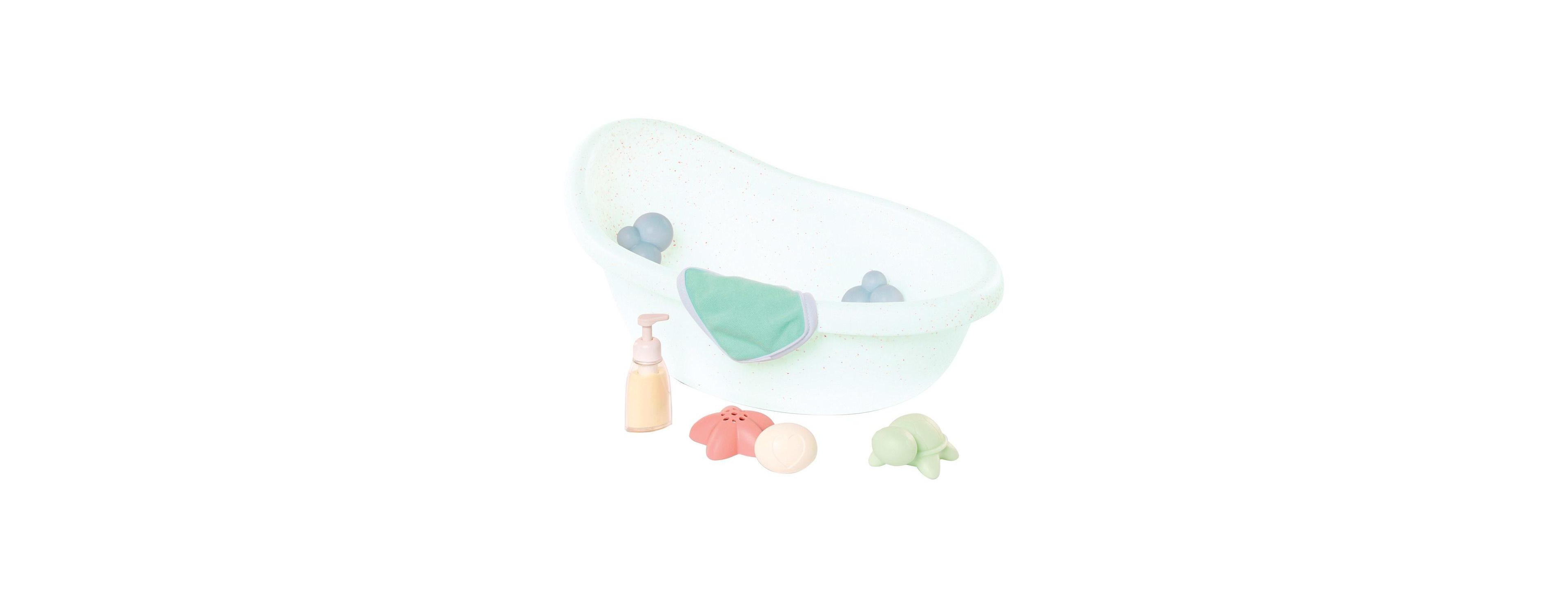 Battat LullaBaby Real Water Play 8-Piece Doll Accessories Set, Ages 2+