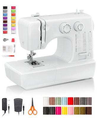Sewing Machine for Beginners with 45 Built-in Stitches Compact Portable Sewing Machine with Accessory Kit
