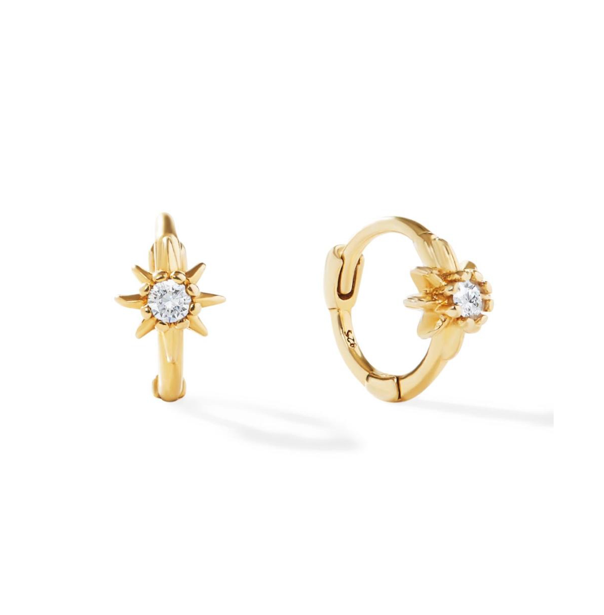 Ana Luisa Sun Huggie Hoops - Elios