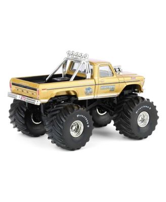 1/64 1979 Ford F-250 Monster Truck, Gold Metallic, Bigfoot #1 50th Anniversary