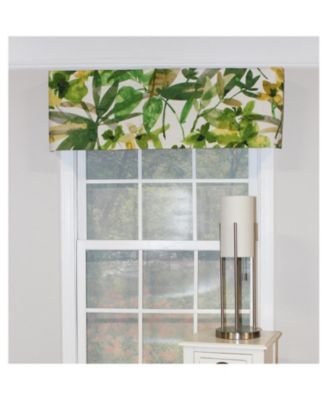 Autumn Tailored 100% Cotton with Fully Lined 3" Rod Pocket Valnance for Windows 50" x 14" Beige