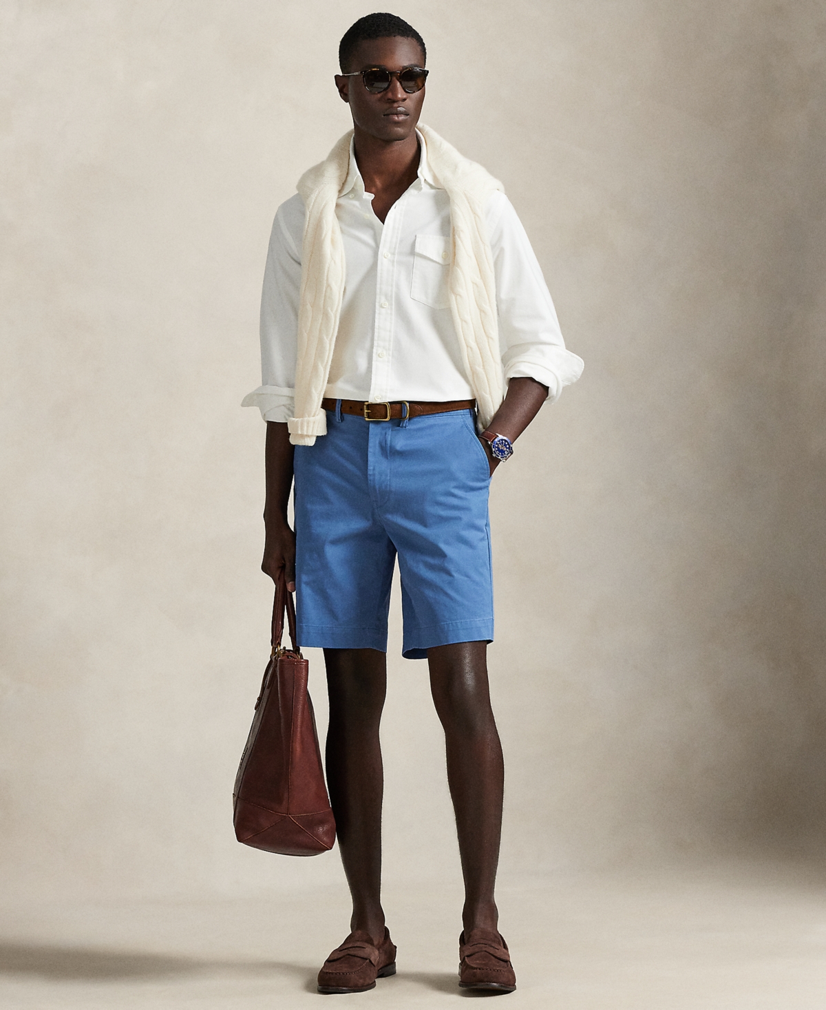 Polo Ralph Lauren Chino Shorts In Blue
