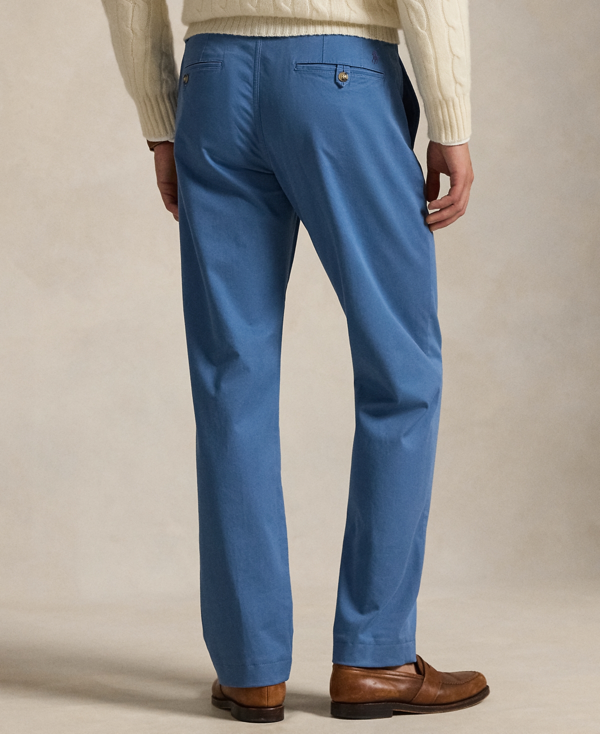 Polo Ralph Lauren Men's Straight-fit Stretch Chino Pants In Blue