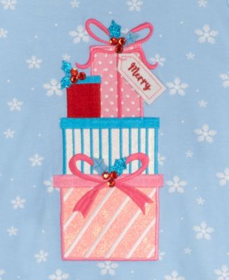 Girls' 4T-6X Long-Sleeve Top and Leggings, 2-Piece Set