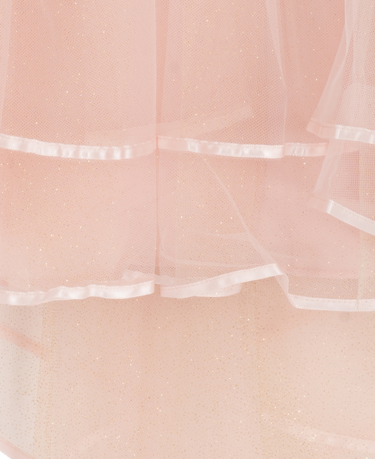 Rare Editions Girls 2T-6X Round Neck High-Low Hem Party Dress