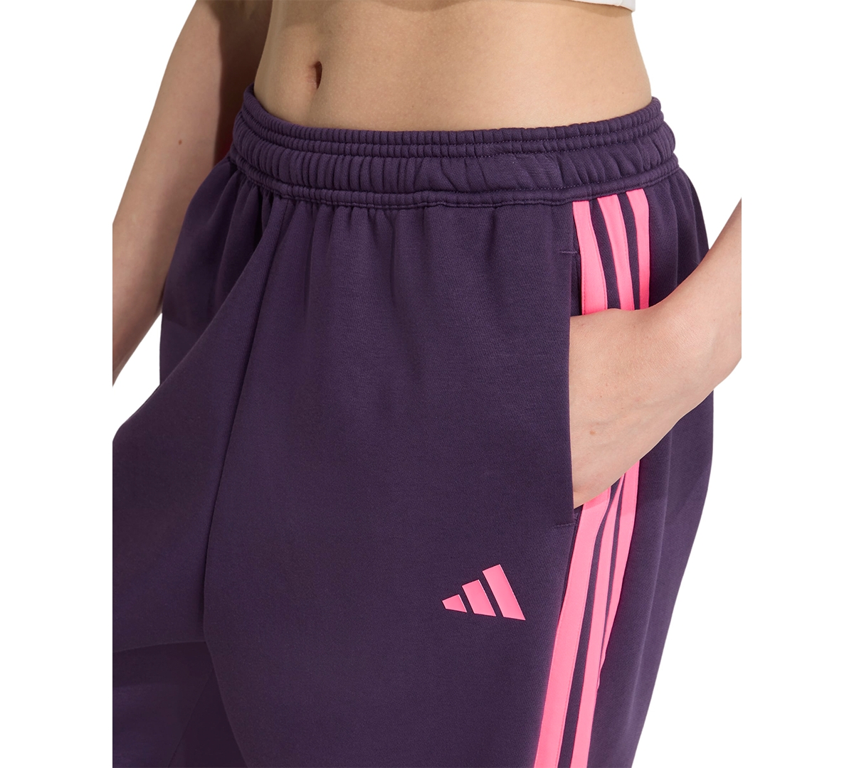 Adidas Originals Women's House Of Tiro 3-stripes Pants In Purple