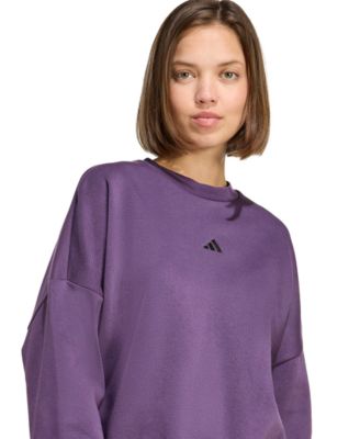 Women's Essentials Crewneck Small-Logo Sweatshirt 