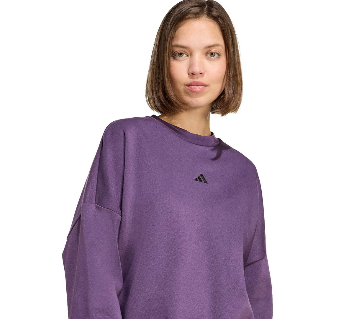 adidas Women's Essentials Crewneck Small-Logo Sweatshirt