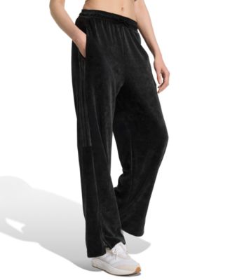 Women's House Of Tiro Velour Open Hem Pants
