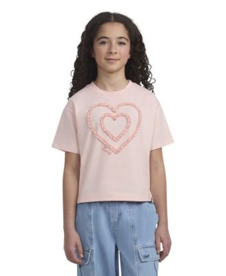 Levi's - Girls Meet and Greet Heart Short-Sleeve T-Shirt