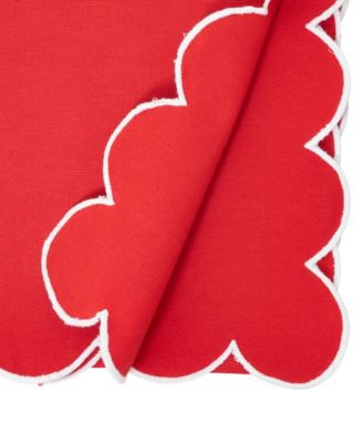 Scalloped Table Runner, 16" x 72"