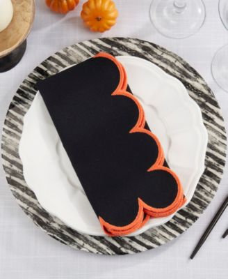 Sweet Edge Scalloped Napkin, Set of 4