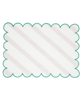 Eco Scallop Border Placemat, Set of 4