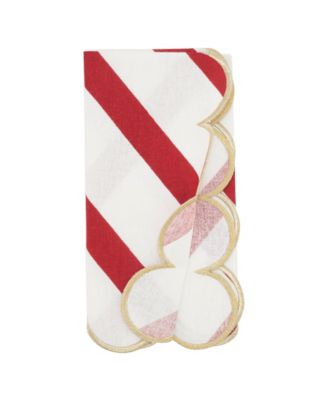 Scalloped Napkin, Set of 4