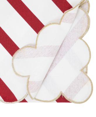 Scalloped Table Runner, 16" x 72"