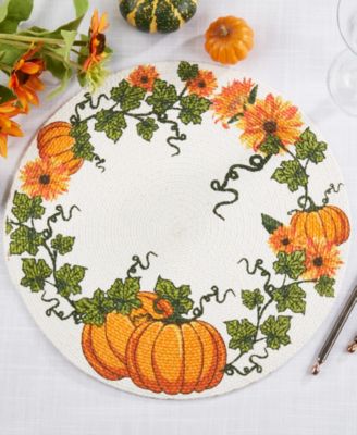 Pumpkin Patch Placemat, Set of 4