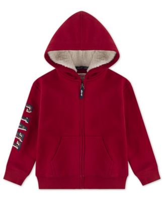 Levi's - Boys 2T-7 Full Zip Fleece Hoodie