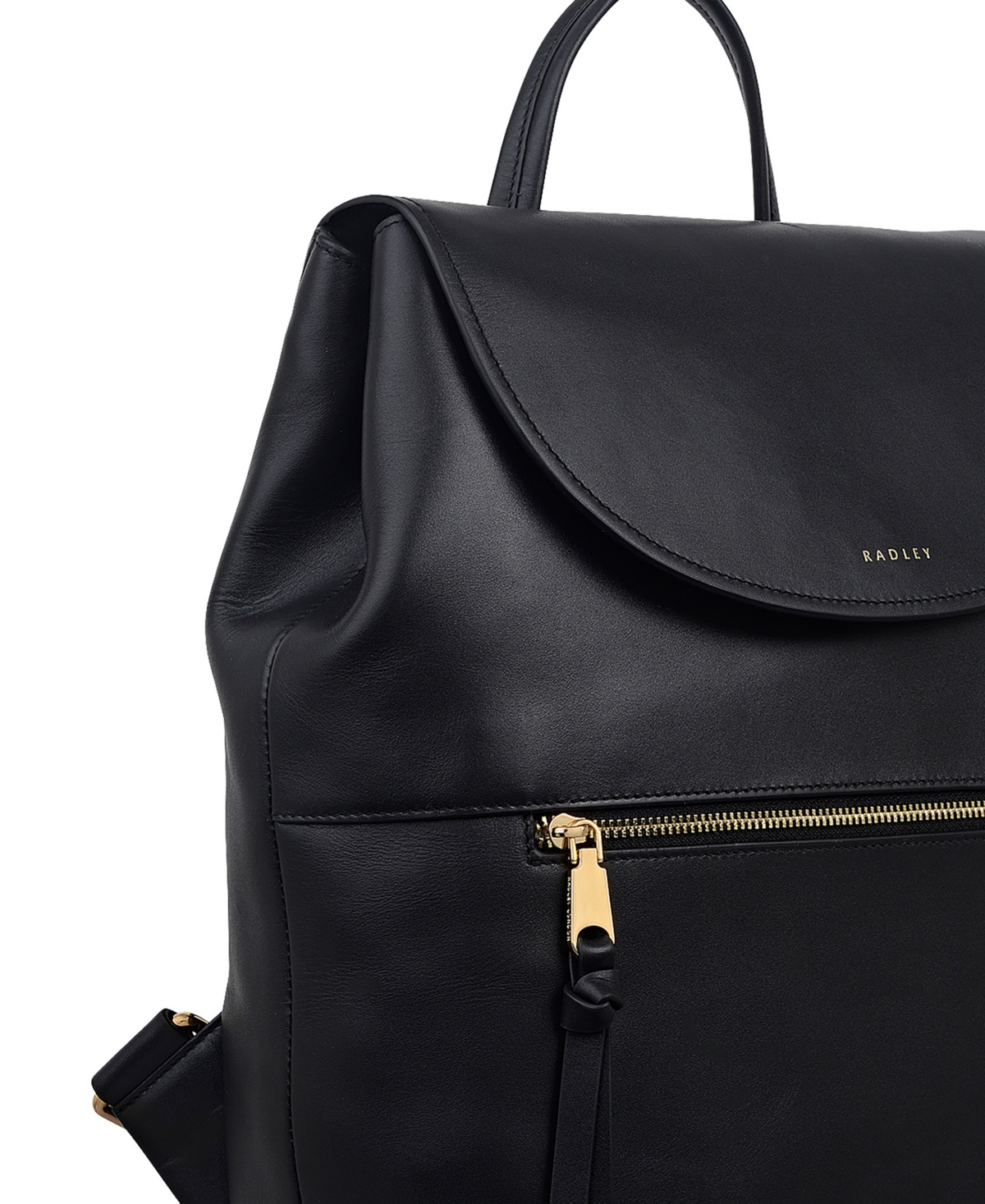 Radley London Albion Street Small Zip Top Backpack In Black