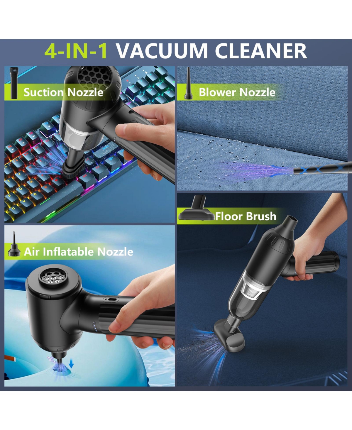 Sugift Handheld Cold Smoking Infuser Vacuum Sealer with Usb Cable