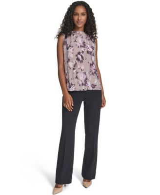 Women's Solid Sleeveless Top