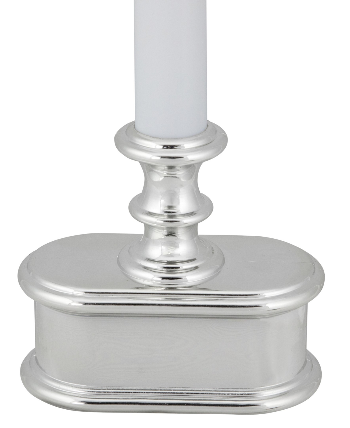 Northlight Led Lighted Window Candles, Set Of 4 In Silver