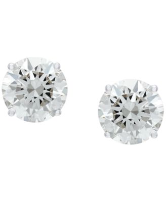 Lab Grown Diamond Stud Earrings (4 ct. t.w.) in 14k White or Yellow Gold