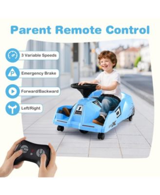 12V Electric Cleaning Go Kart with Detachable Mop and Remote Control