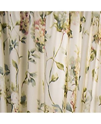 Abigail 100 Percent High Quality 2-Piece Window Rod Pocket Panel Pairs With 2 Tie Backs - 90x84" - 90" x 84" Multicolor