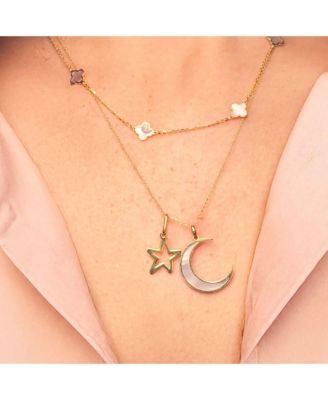 Gold Loopy Star Charm 14K Gold