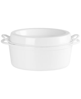 Enameled Cast Iron 7.25-Quart Traditional Oval Doufeu Dutch Oven