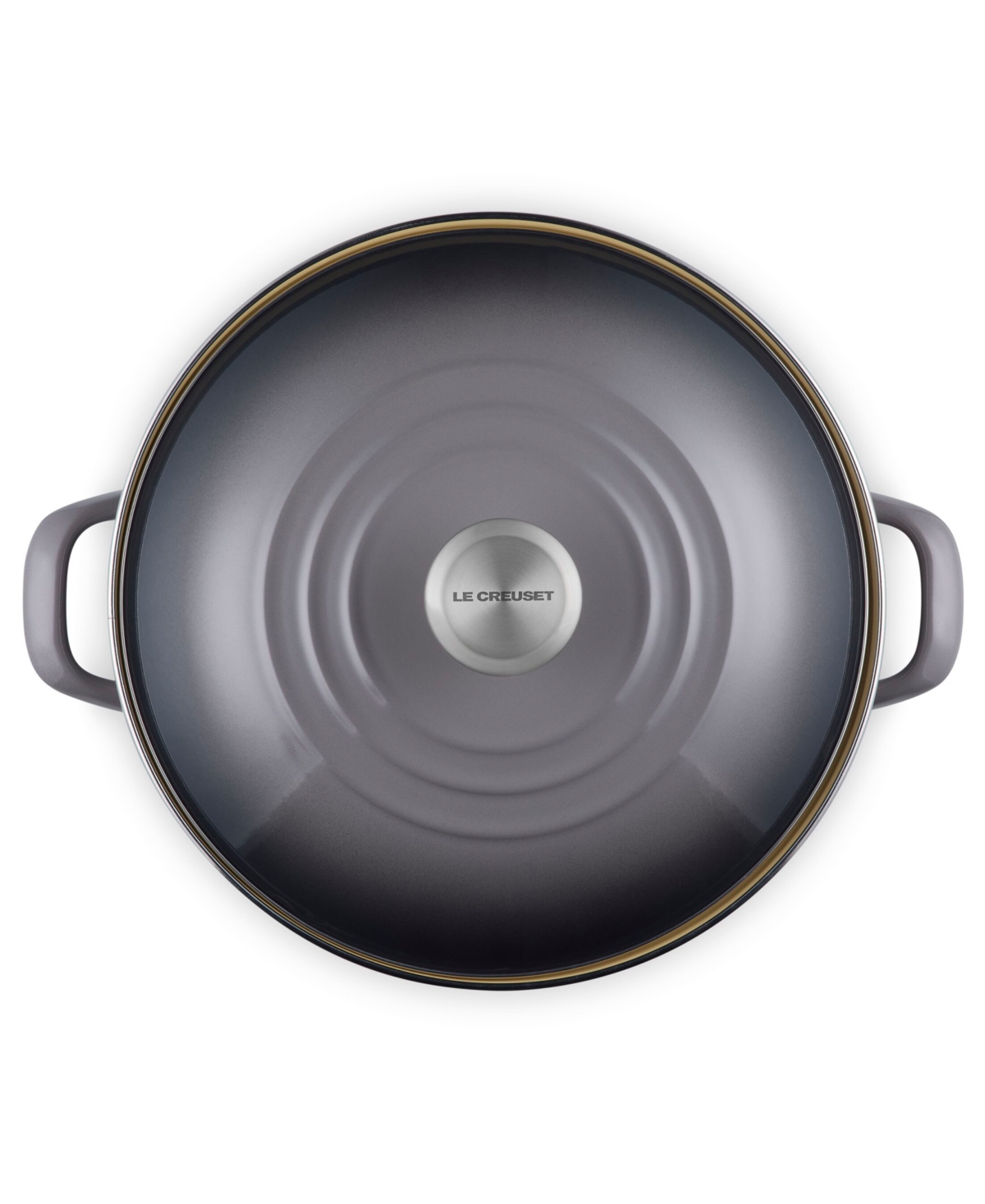 Le Creuset Enamel On Steel 12-quart Classic Round Stockpot In Gray