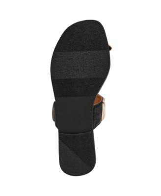 Women's Jayson Jewelry Embellished Thong Toe Ring Flat Sandals