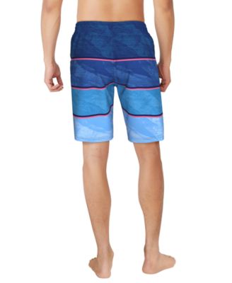 Men's Striped Volley Swim Shorts