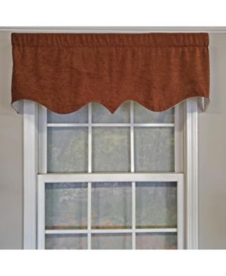 3" Rod Pocket High Quality Fabric Vintage Regal Valance for Windows 50" x 17" Watermelon