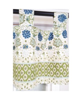 4" Top Tab High Quality Fabric Viviana Tab Valance for Windows 50" x 16" Natural