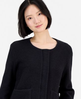 Women's Round Neck Cotton Jacket