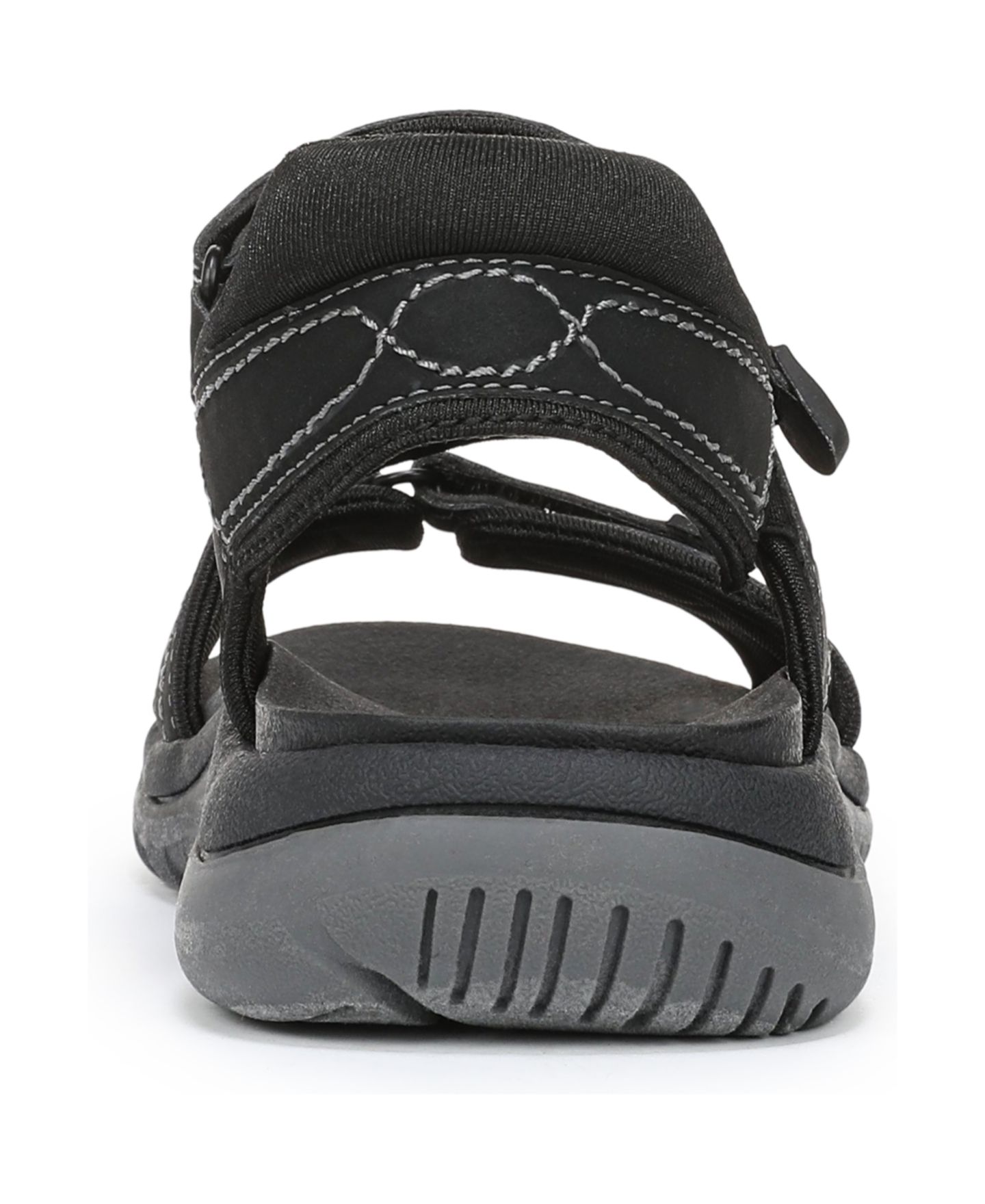 Женские сандалии Dr. Scholl's Adelle Ankle Strap, цвет: Чёрный искусственный нубуковый — фото 3