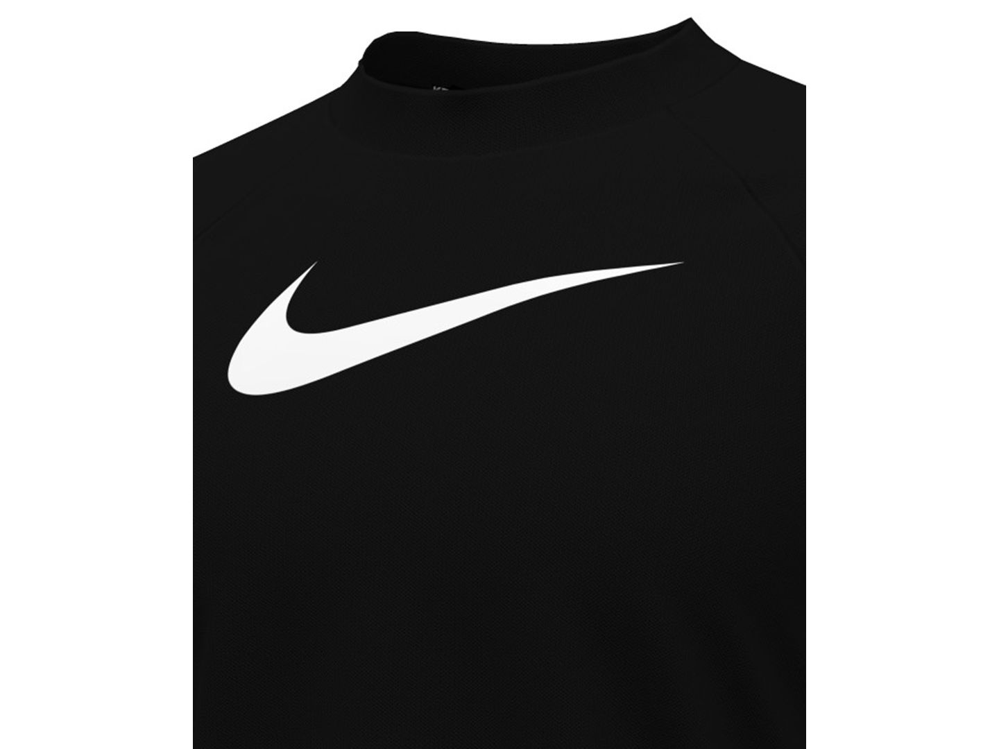 Верх бикини Hydroguard, короткий рукав — Nike, цвет: Чёрный — фото 3