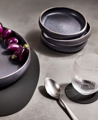 Estiva Textured Double Old-Fashioned Glasses, Set of 4