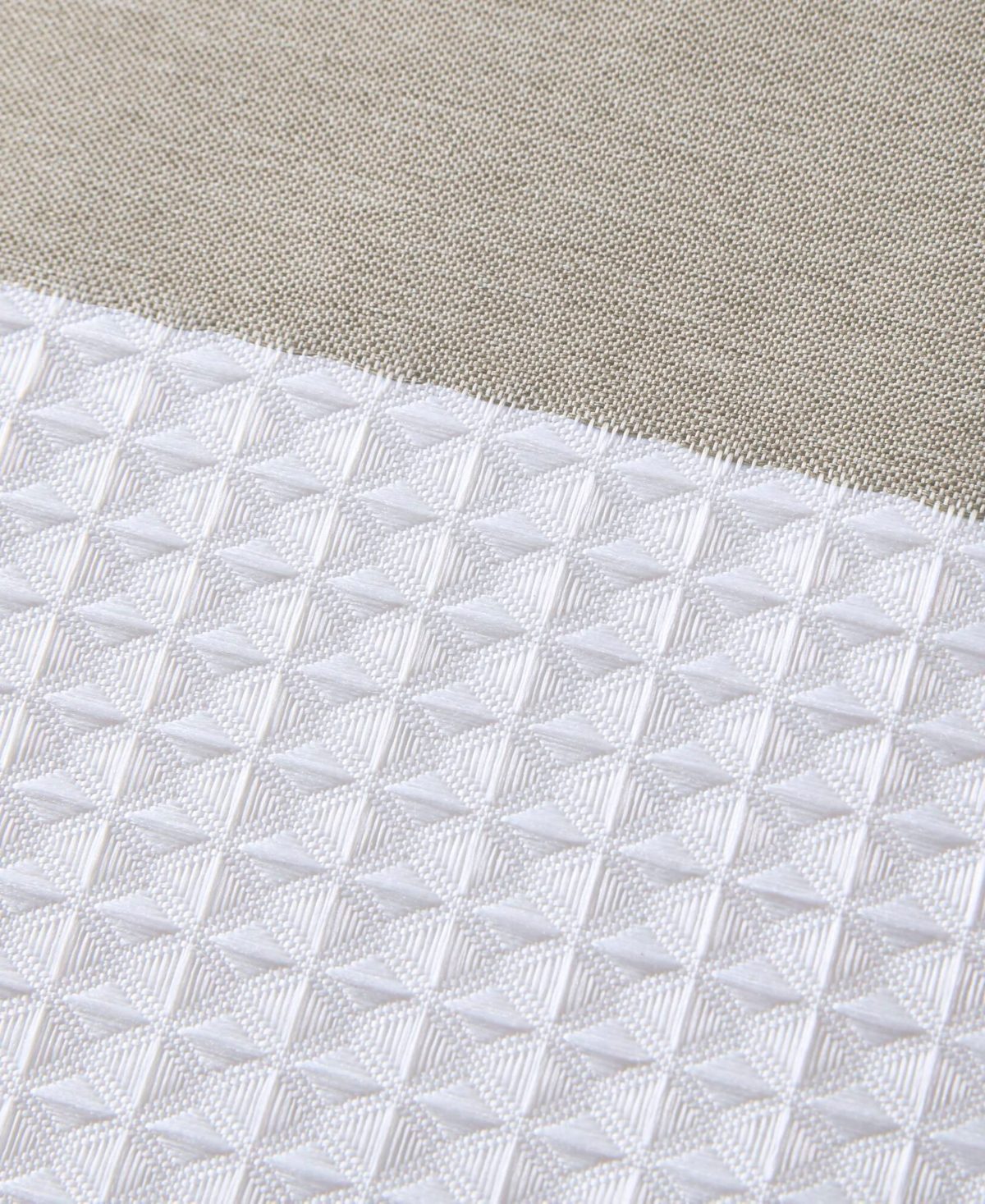 Madison Park Spa Waffle 3m-scotchgard Shower Curtain, 108" X 72" In Brown