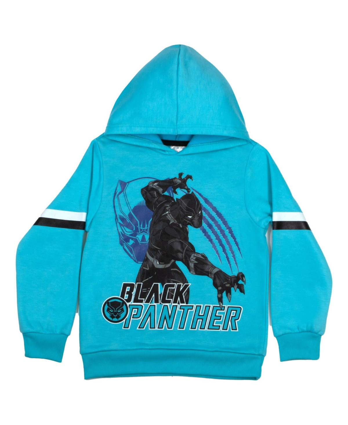 Black Panther Boys 2 Piece Fleece Hoodie and Jogger Pants Outfit Set